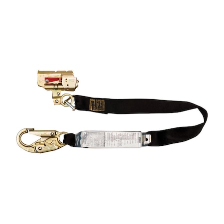 Safety Works Safety Works Unisex Polyester Manual Rope Grab 12.7 in. L Black 1 pc 10096511